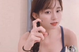 斗鱼精彩：不见星空瑾晓婷浮力姬网红脸白皙玉兔鉴赏