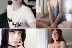 P站人气网红EllesClub精彩合集27V27.4G，二次元清纯美与火爆身材交融